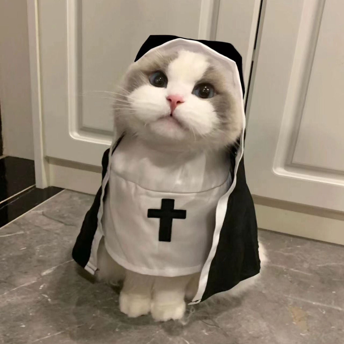 Breathable Nun Costume