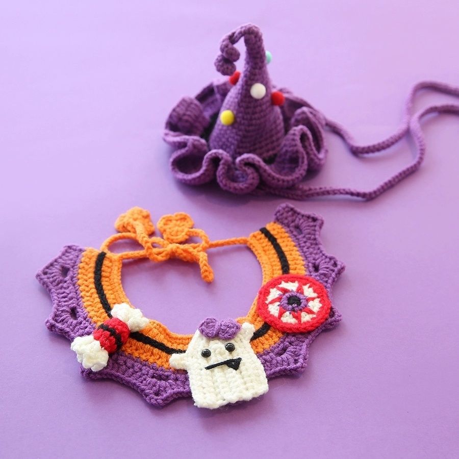 Halloween Set-Bib+Hat