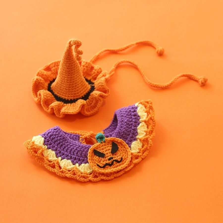 Halloween Set-Bib+Hat