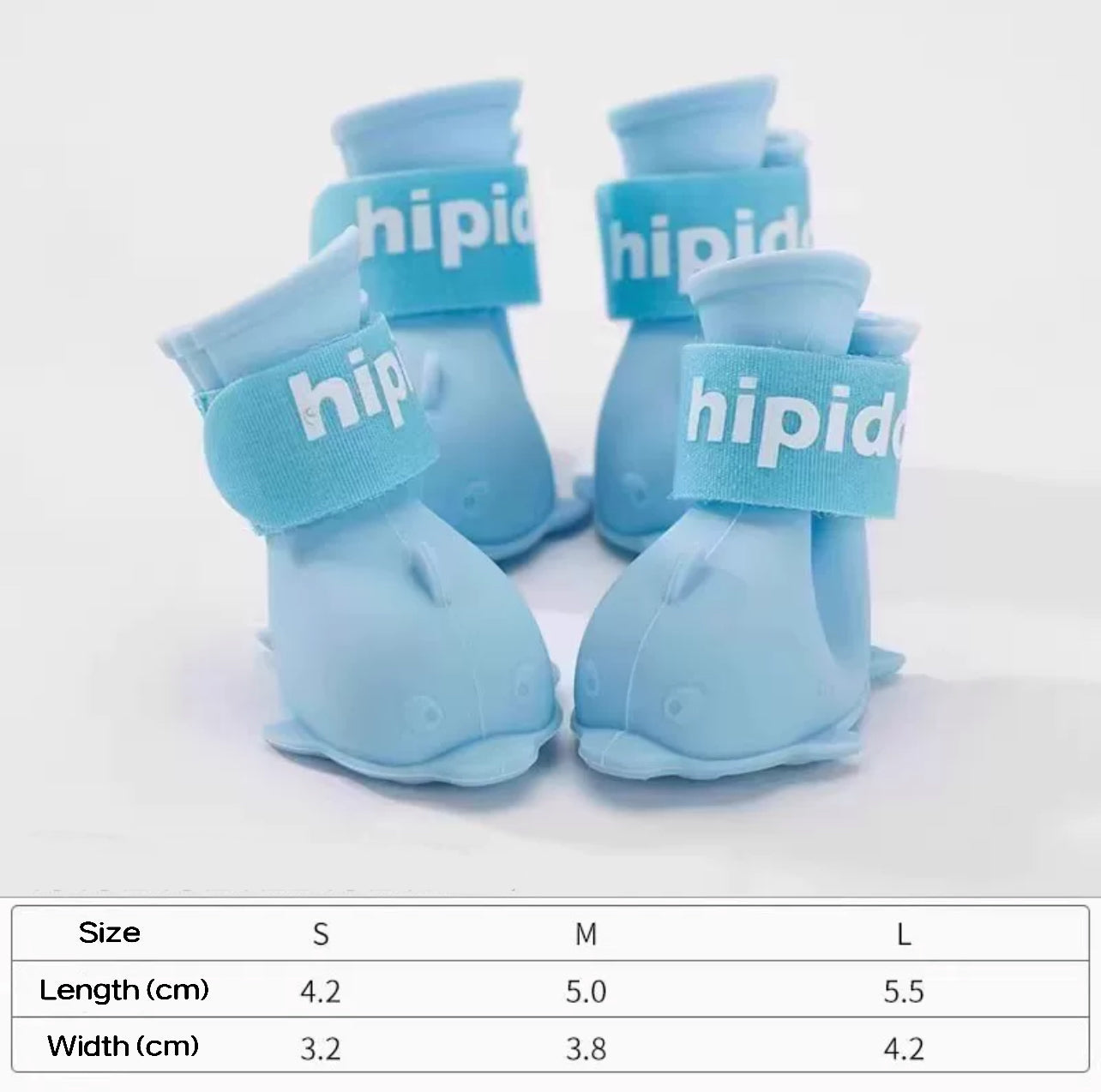 Rain Shoes for Small and Medium-sized Dogs