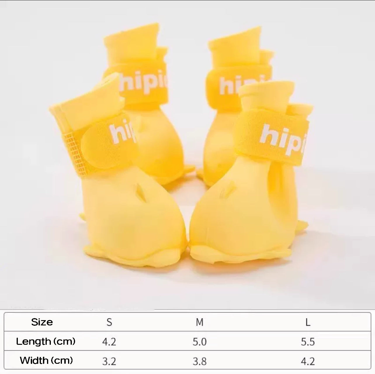 Rain Shoes for Small and Medium-sized Dogs