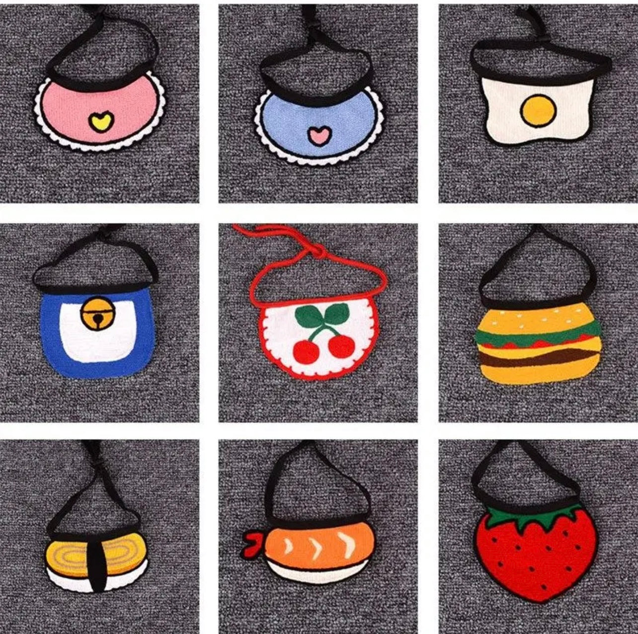 Playful Pet Bib Collection