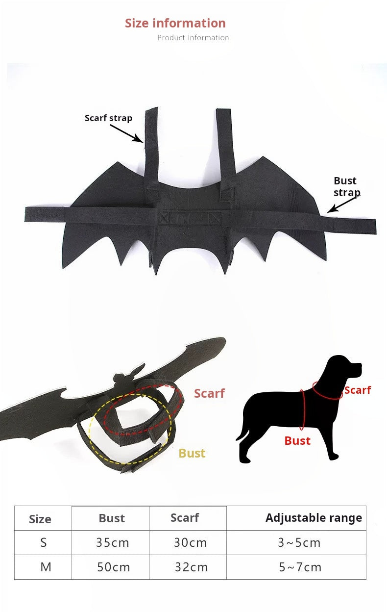 Midnight Bat Wings Costume