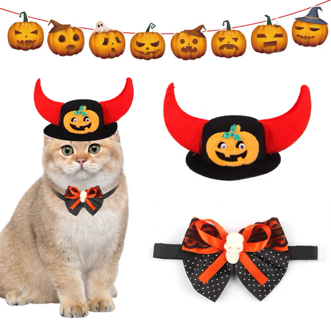 Wicked Wings & Devilish Tutu Pet Costume Set