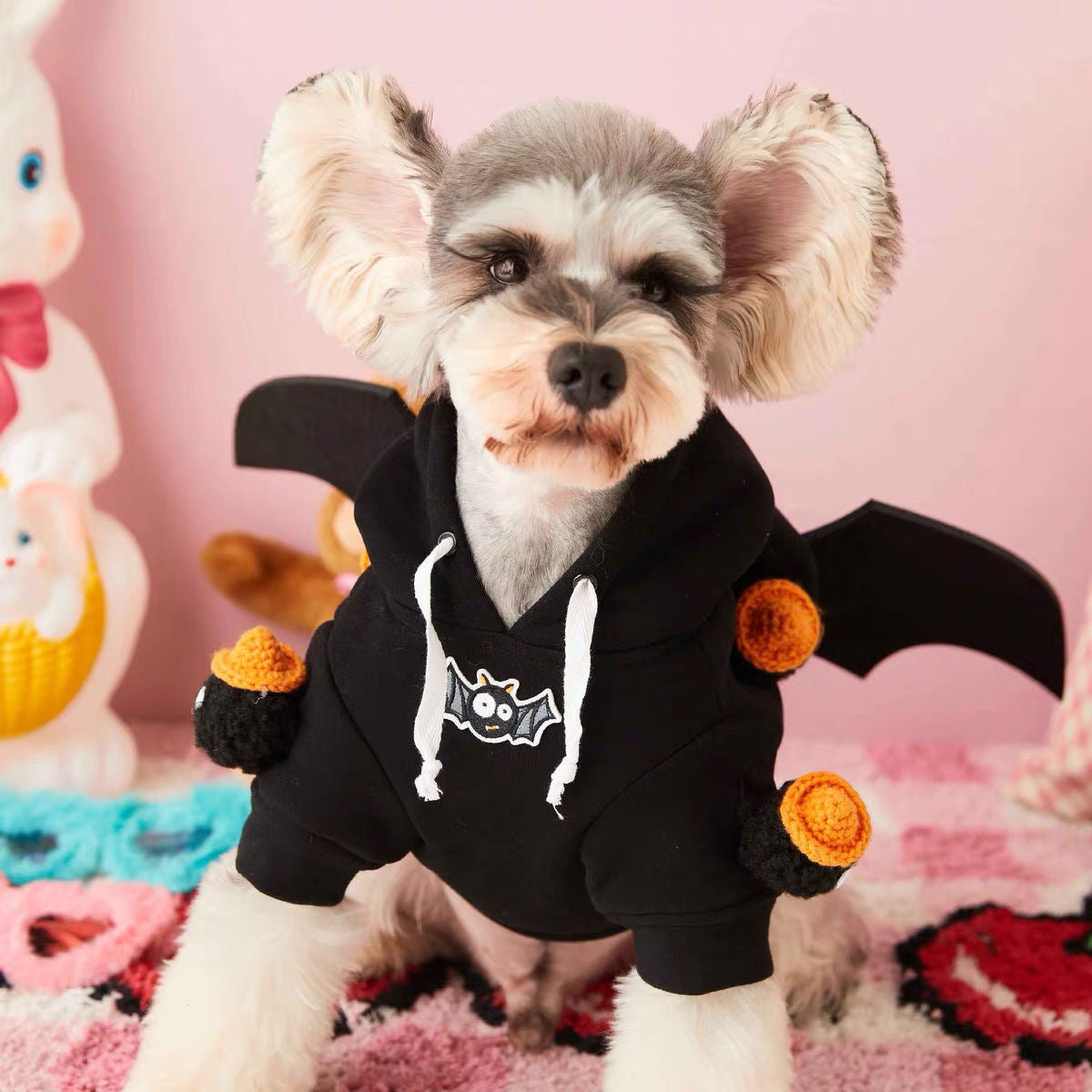 Halloween Pumpkin Bat Hoodie