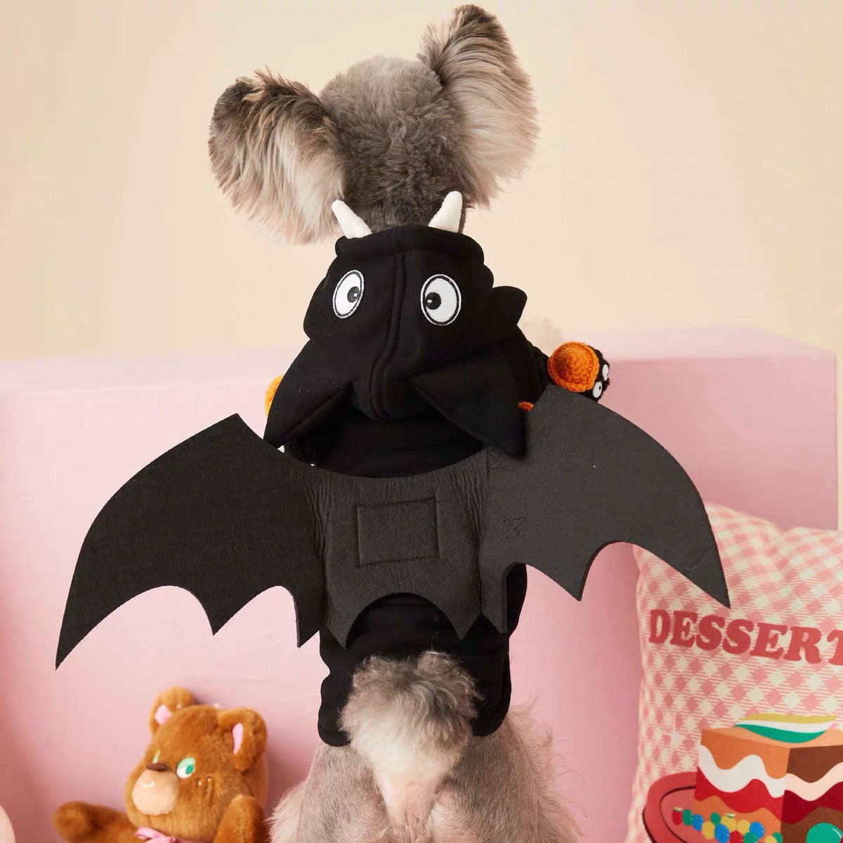 Halloween Pumpkin Bat Hoodie