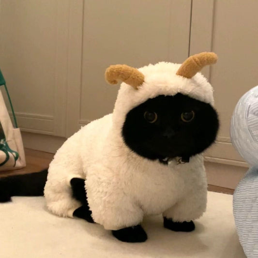 Thickened Cute Sheep Costume