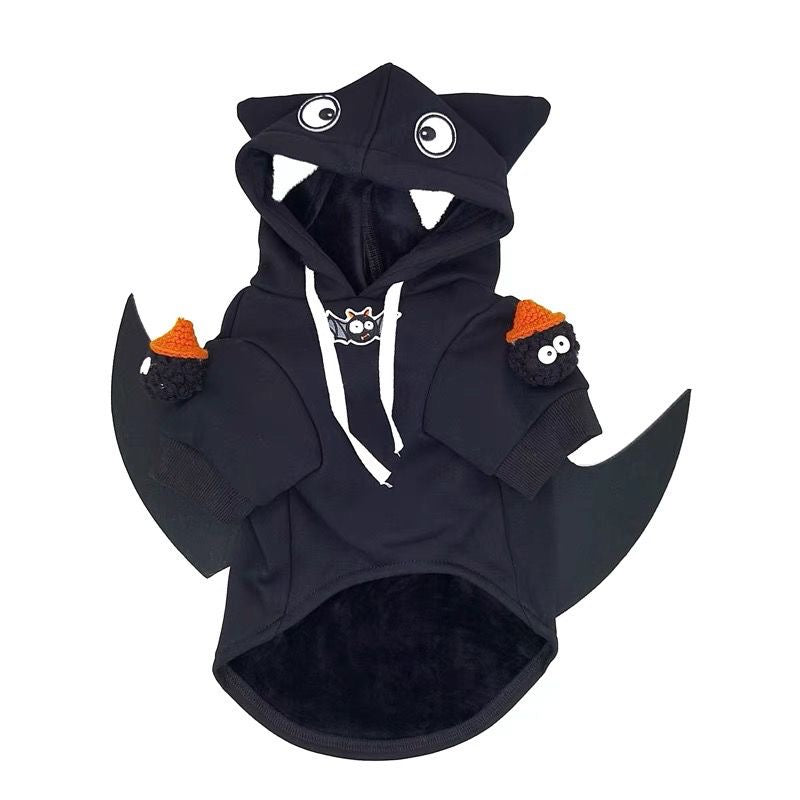 Halloween Pumpkin Bat Hoodie