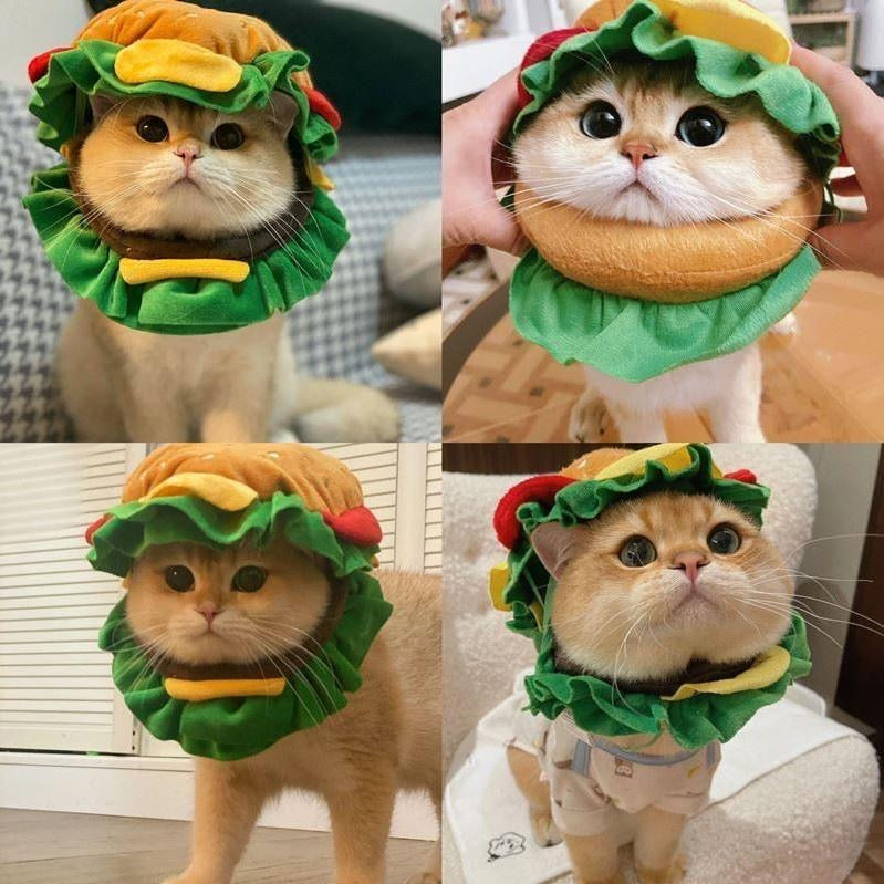 Whisker Burger Delight Pet Costume