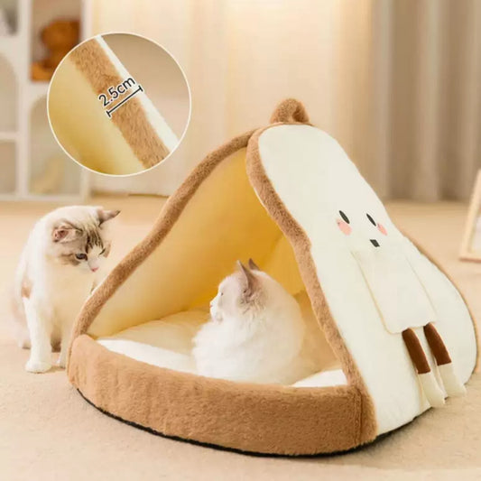 Toast Bread Soft Cattery Dog House