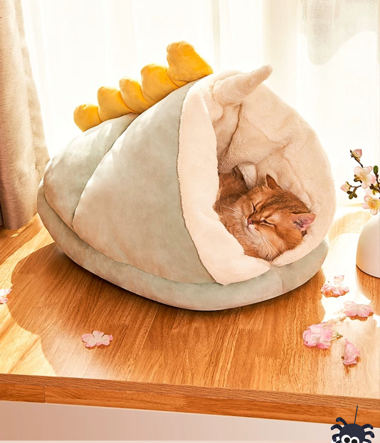 Dinosaur Bee Warm Soft Cat Dog Pad House