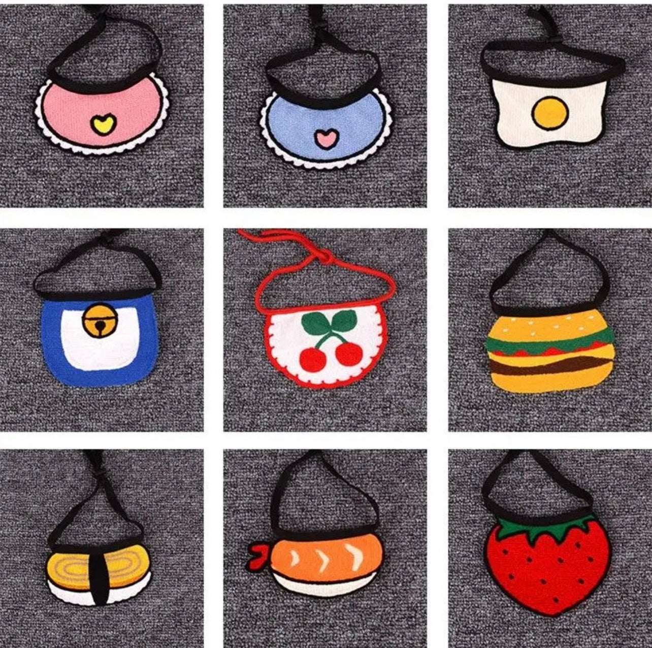 Playful Pet Bib Collection